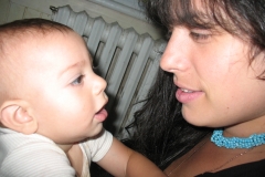 Daphne and baby